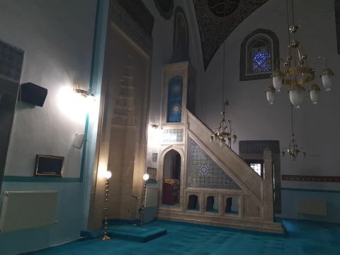 Kanzel und Mihrab im Detail